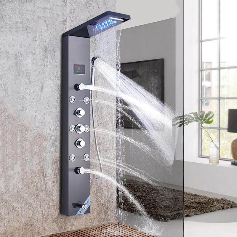 MERRANA Luxury LED Waterfall Shower Mixer