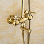 LIFFIALO Luxury Bathroom Rain Shower Combo Set